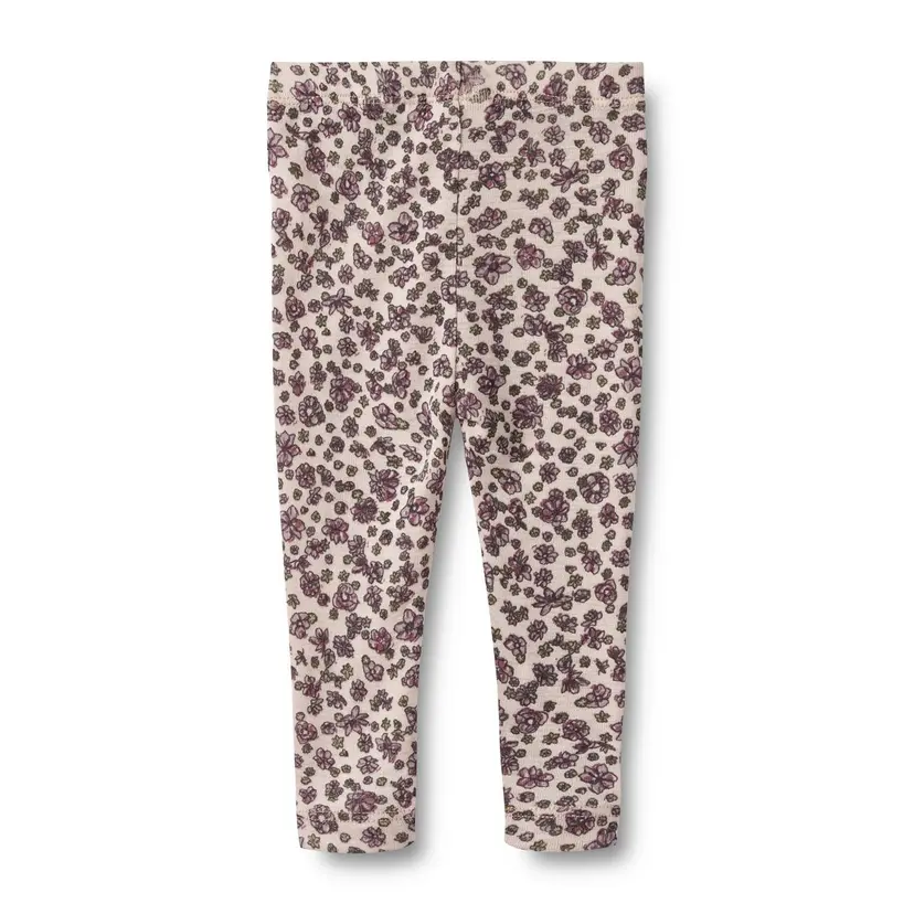 Wheat Wheat Baby Ull Leggings Agi Autumn Flowers (86 / 1,5 år)