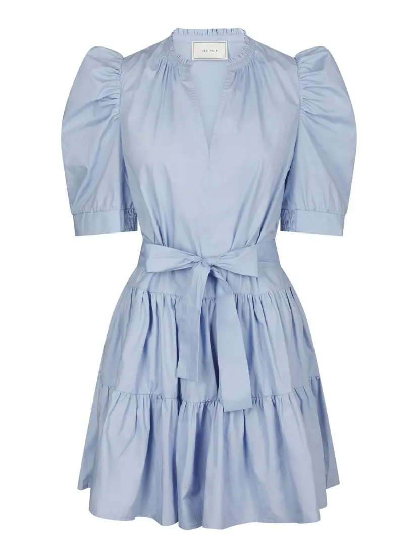 Neo Noir Tabbie Poplin Dress