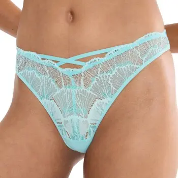 Triumph Truser Palina Moonlight Kiss String Turkis polyamid 40 Dame