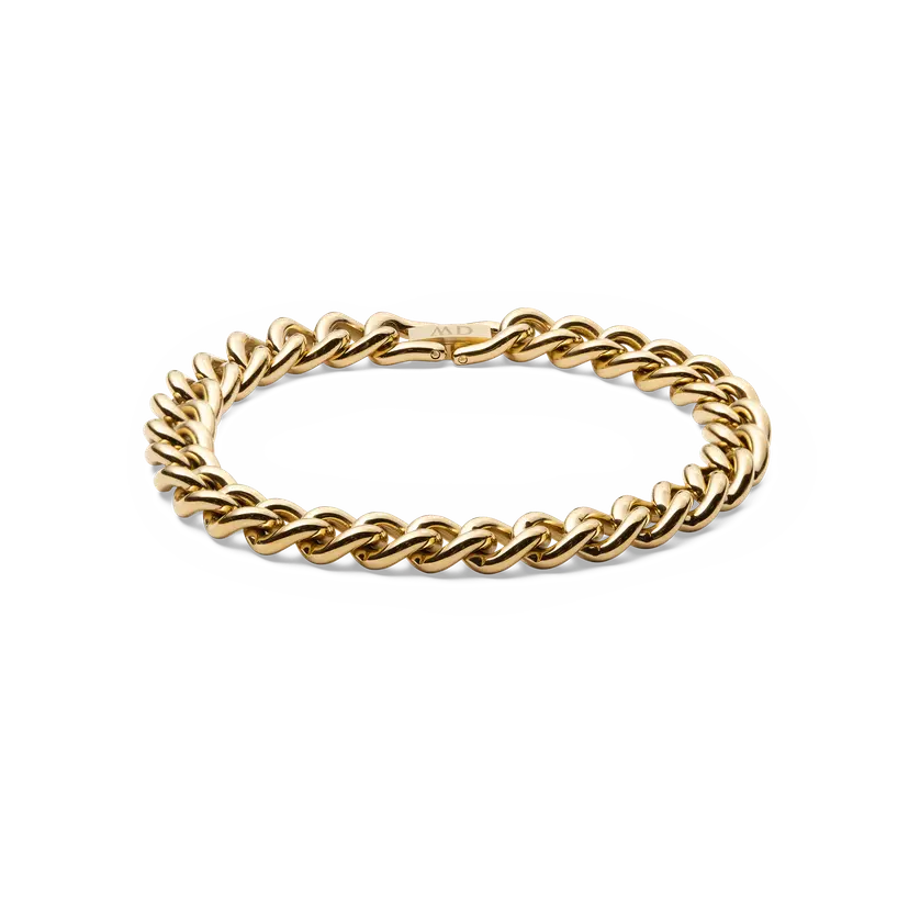 Daniel Wellington Gold Bracelet Chunky Chain | DW