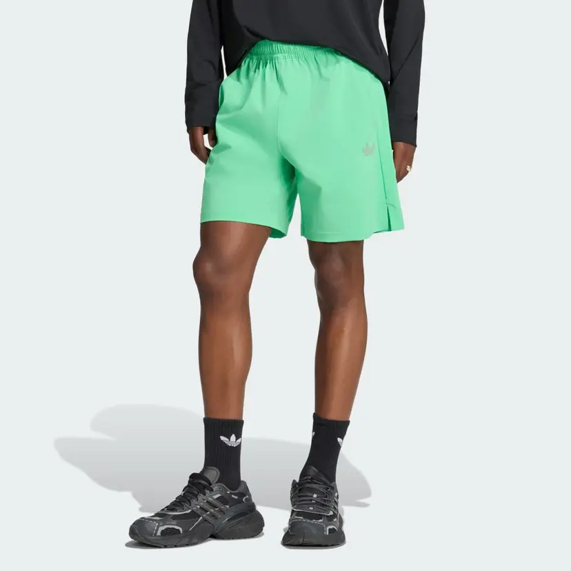 Adidas TECH TREFOIL ESSENTIALS POLYESTER SHORTS