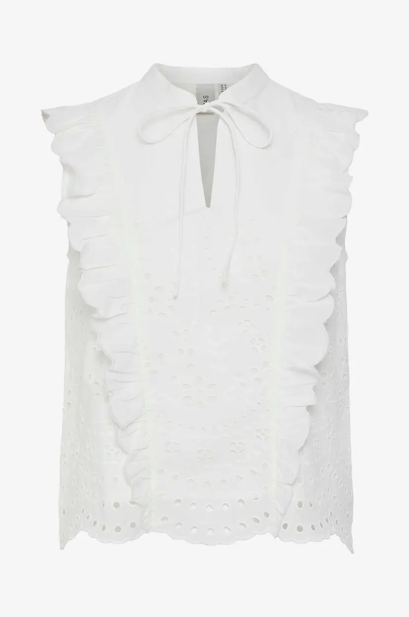 Y.A.S Bluse yasLuma SL Top S - Hvit
