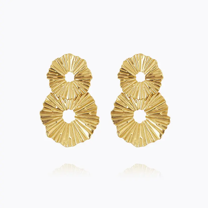 Caroline Svedbom Vassia Earrings Gold