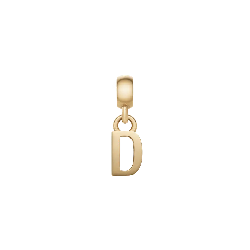 Daniel Wellington Gold Charm Letter | DW