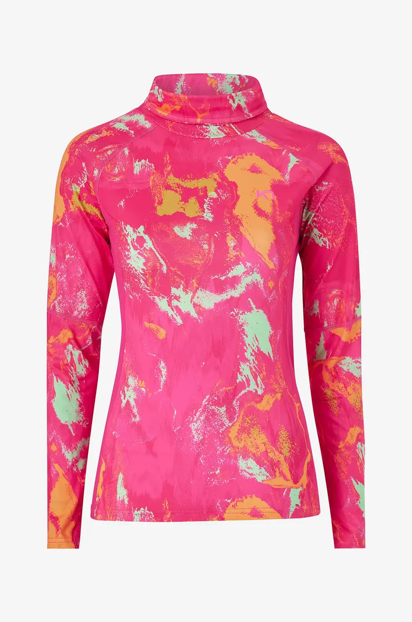 Kari Traa Termisk topp Fierce Long Sleeve - Rosa