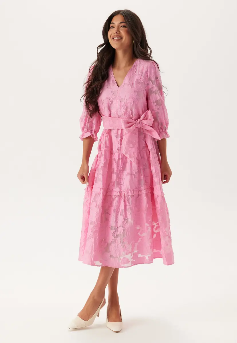 Selected Slfsadie 3/4 Midi Dress