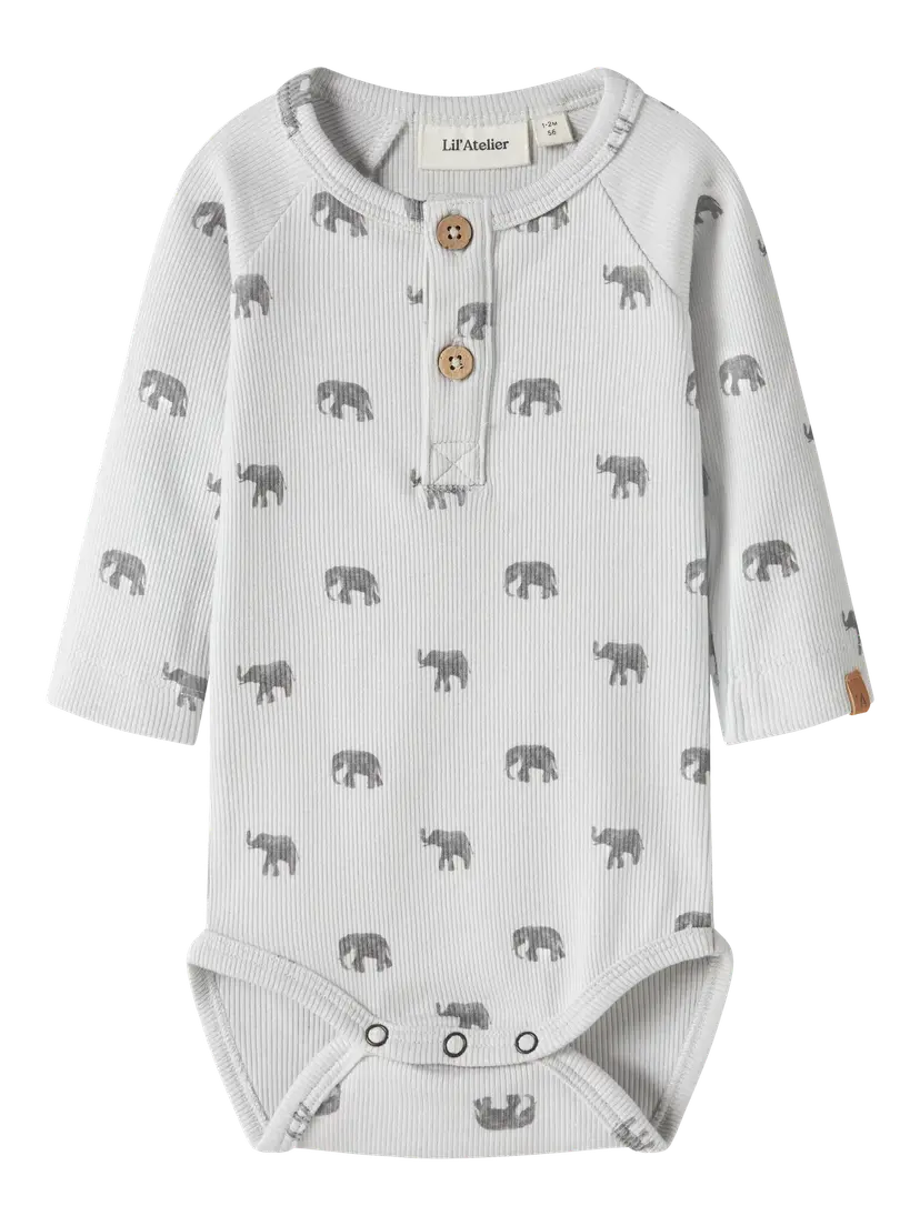 Lil`Atelier Body "LAVO" Glacier Gray Elephant