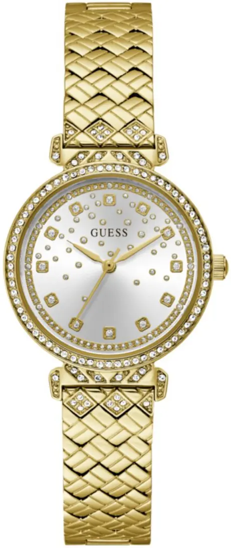 Guess Guess Dameklokke GW0763L2 Enchantment Sølvfarget/Gulltonet stål