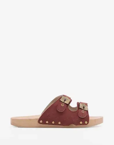 Scholl Scholl - Rød - Pescura Flat Flex 2 Straps