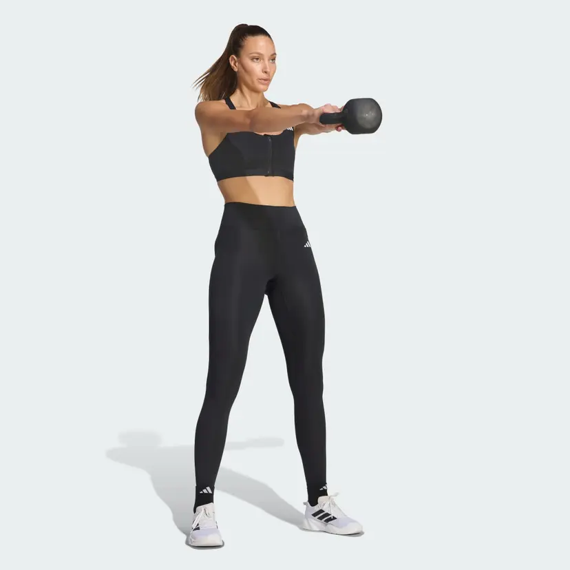 Adidas Optime Essentials Stay in Play Full-Length Tights