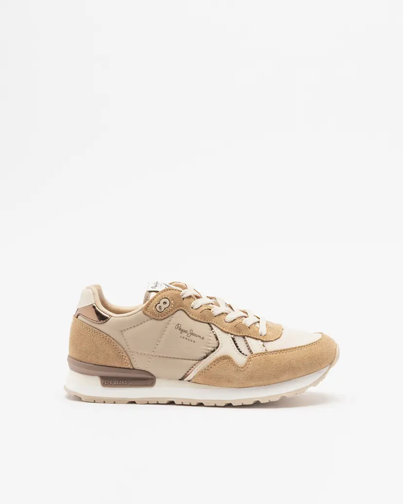 Pepe Jeans London Pepe Jeans London Brit Mirror Camel Sneakers