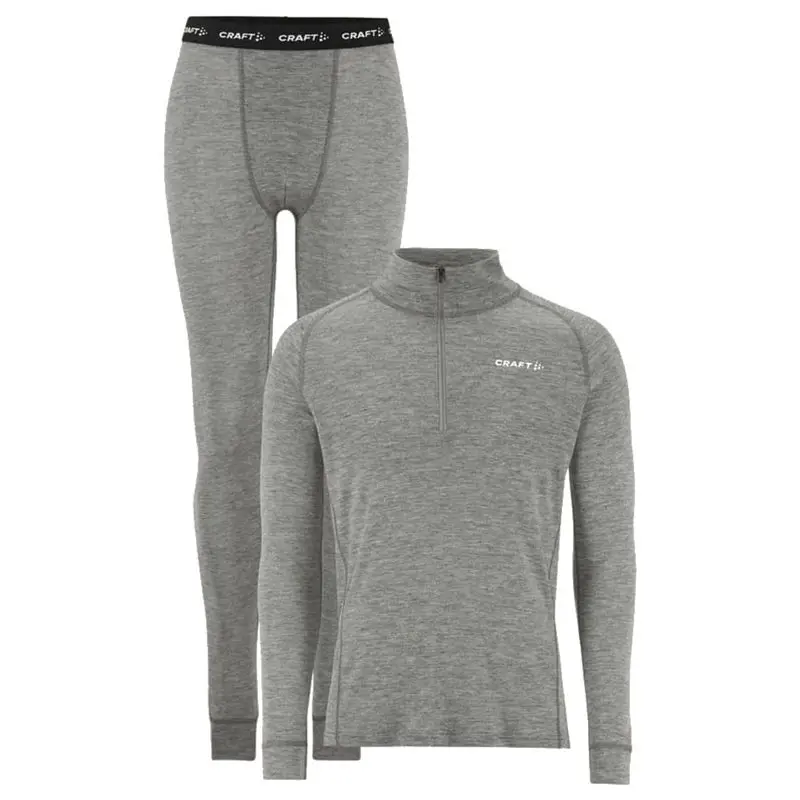 Craft Craft Wool Merino Hz Set M Dk Grey/Mela