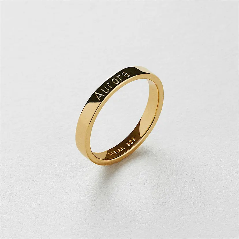 Safira Sofia Ring Gravering