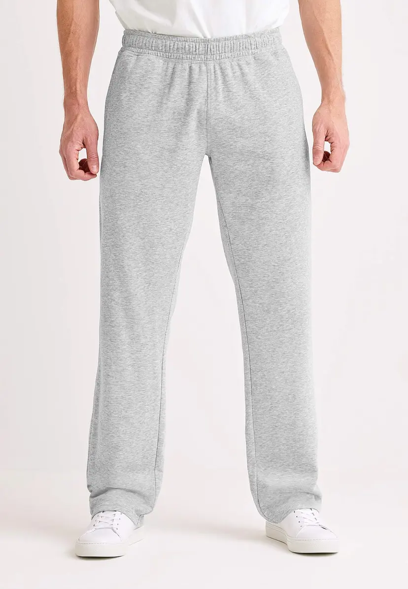 Komfortabel sweatshirtbukse med baklommer