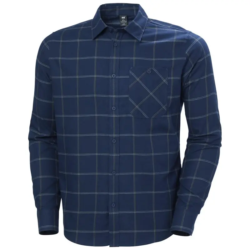 Helly Hansen Helly Hansen Aker Flannel LS Shirt Ocean Sierra
