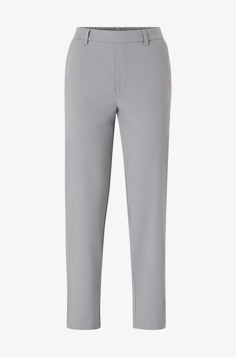 Object Collectors Item Bukser objCecilie MW Slim Pants - Grå