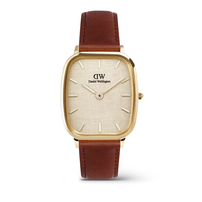 Daniel Wellington Gold 32x36,3mm Watch Marlon St Mawes Linen | DW
