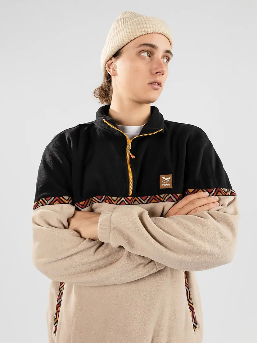 Iriedaily Iriedaily Monte Noe Troyer Half-Zip Fleecegenser