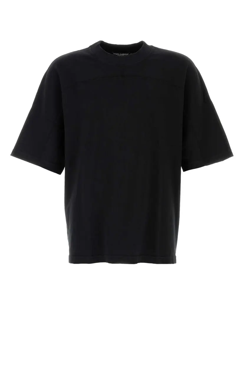 Dolce & Gabbana Dolce & Gabbana T-skjorter – Svart