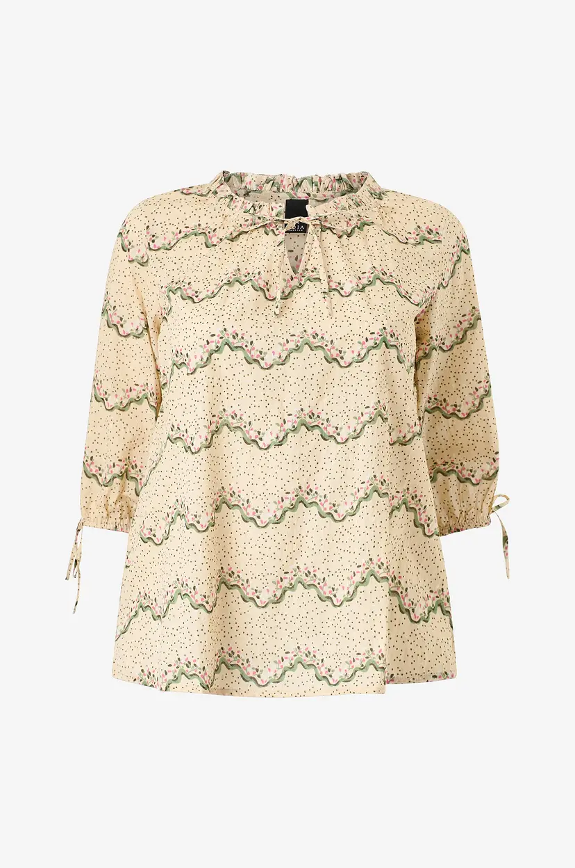 Adia Bluse adFinola - Natur