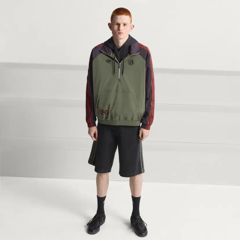 Adidas FC Bayern Terrace Icons Half-Zip Jakke