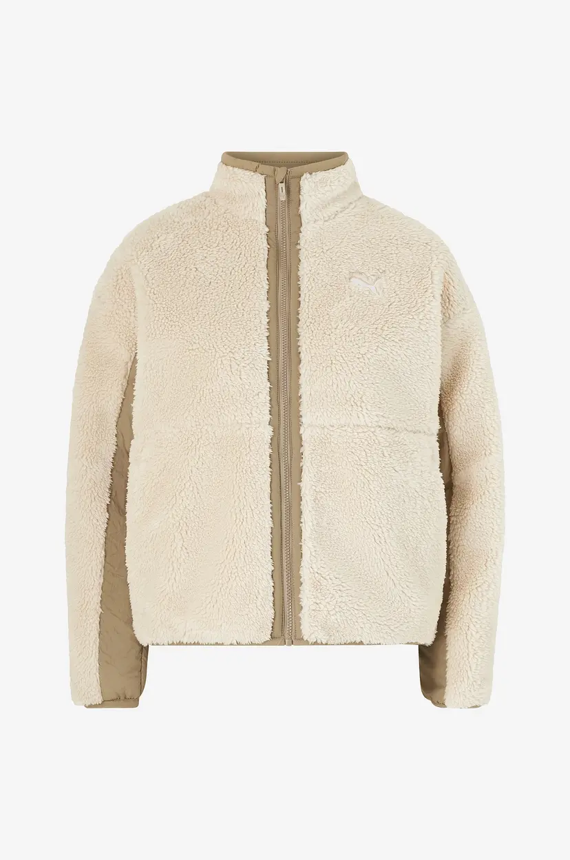 Puma Jakke Reversible Sherpa Jacket - Beige