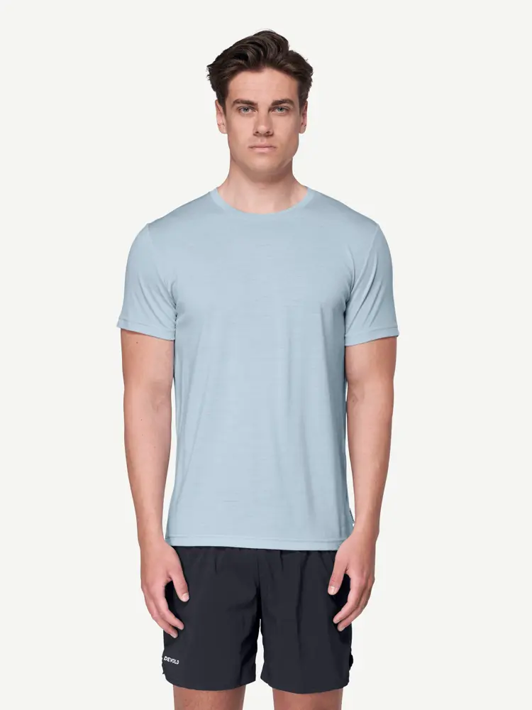 Devold Devold - Classic T-skjorte Herre - Large - Blå