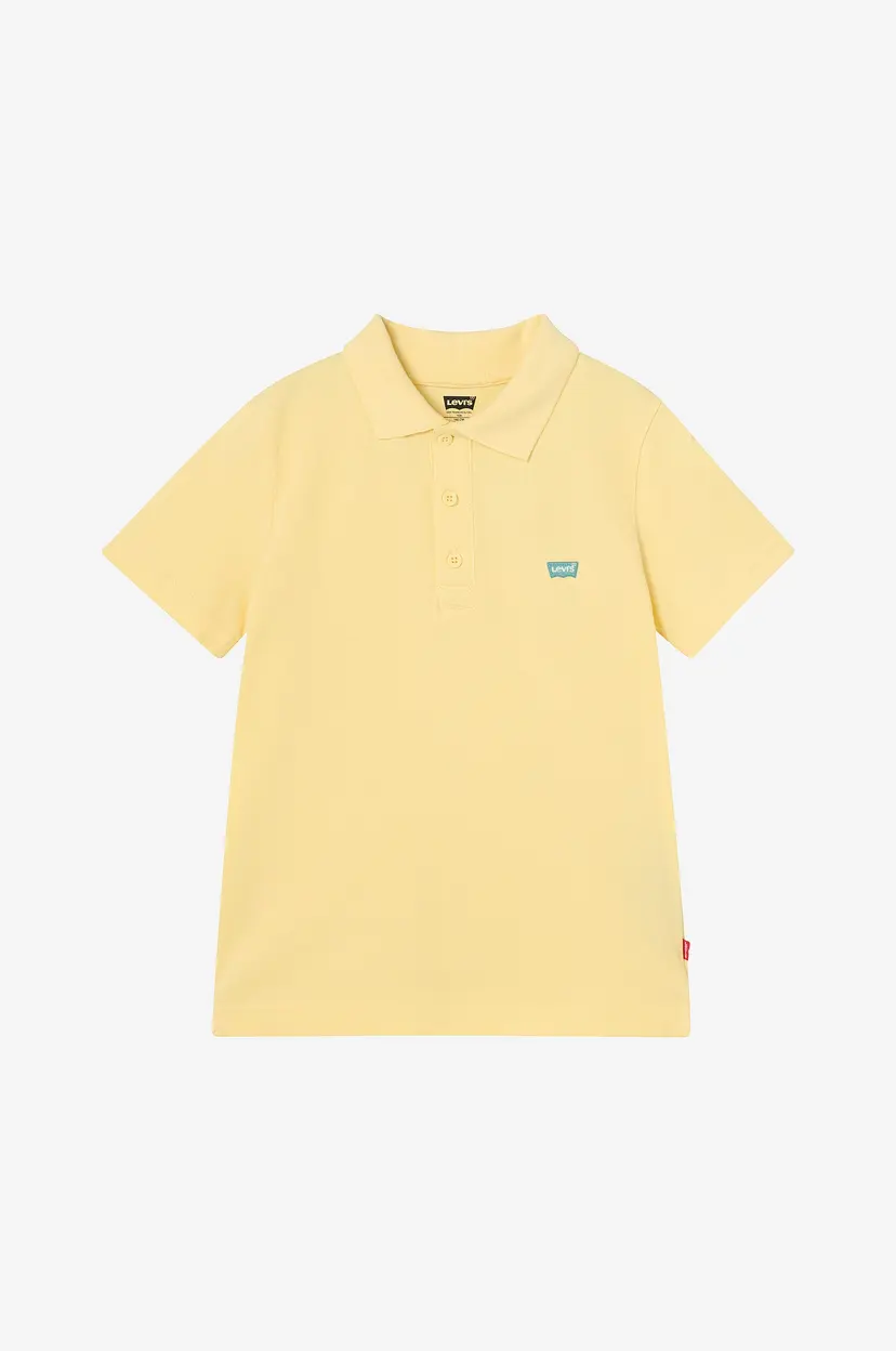 Levi's Pologenser Lvb Back Neck Tape Polo - Gul