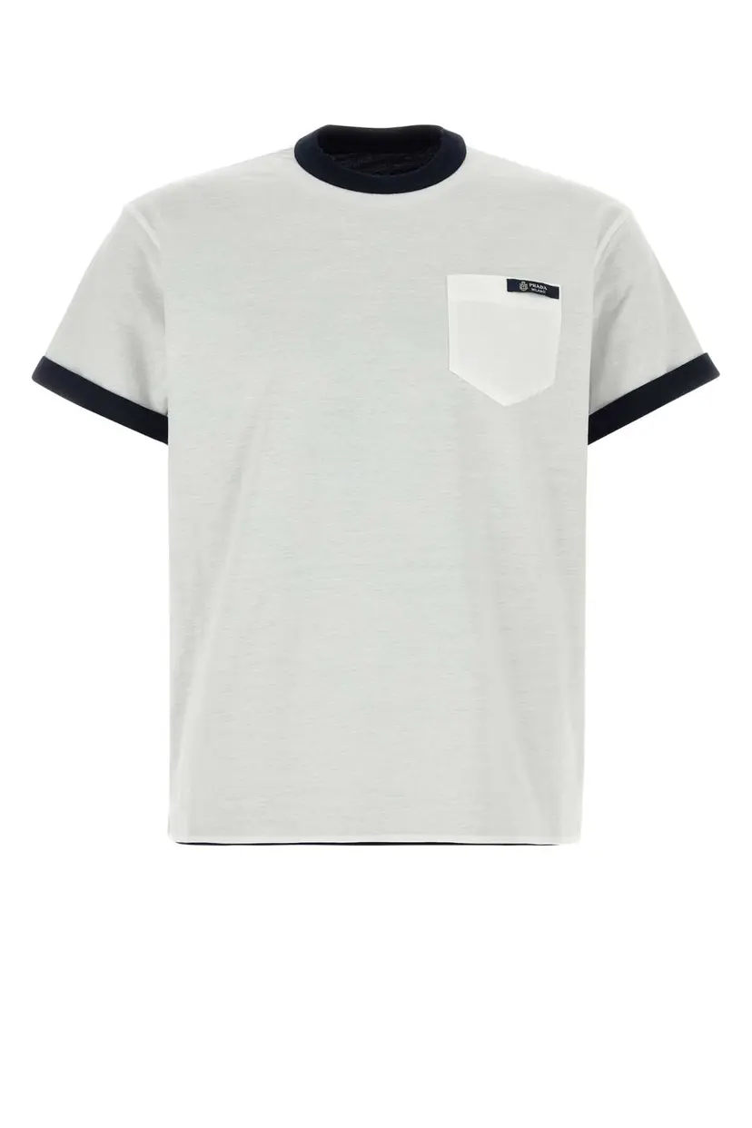 Prada Prada T-skjorter – Hvit