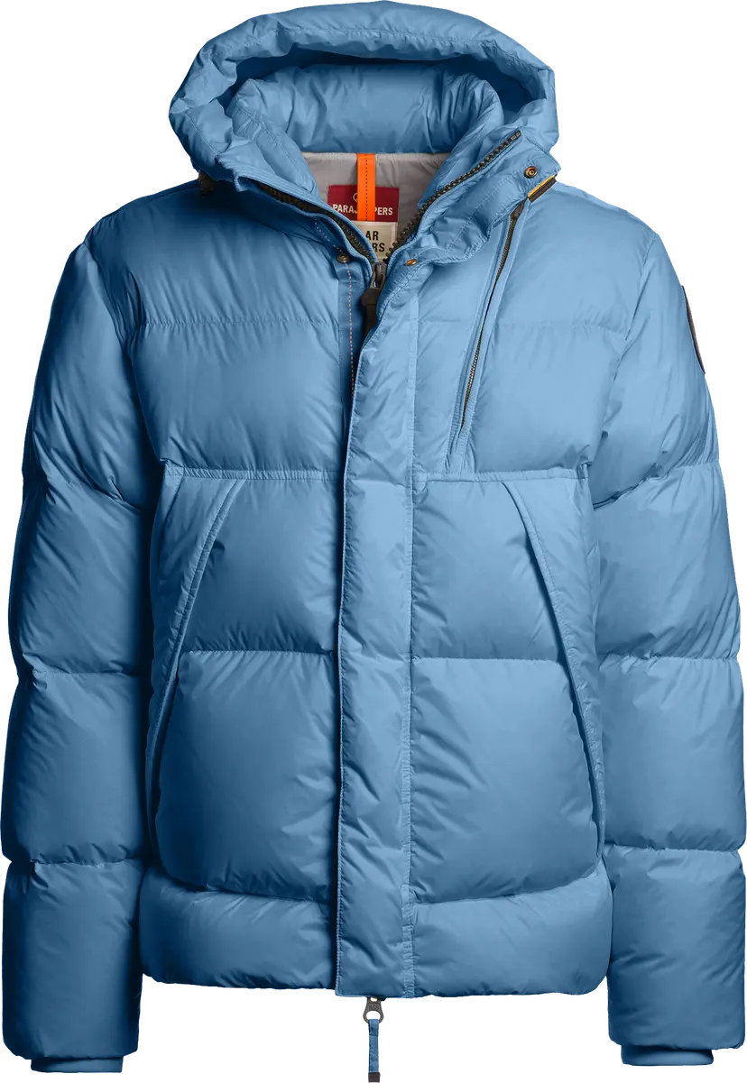 Parajumpers Parajumpers Men's Cloud Hooded Down Jacket Sky Steel
