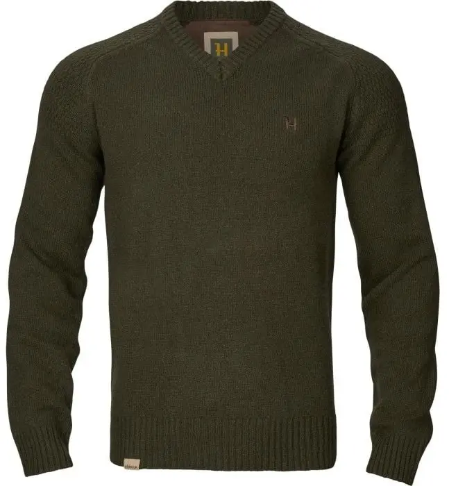 Härkila Härkila M's Vincent Merino V-Neck Pullover Rosin