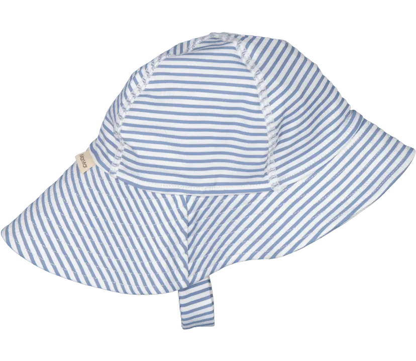 Marmar Copenhagen MarMar Swimwear Alba Splash Long Seersucker Dark Sky Stripe (40-42 cm)