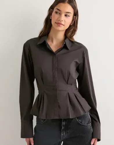 Vero Moda Vero Moda - Brun - Vmfriba Ls Cuff Top Wvn Ga