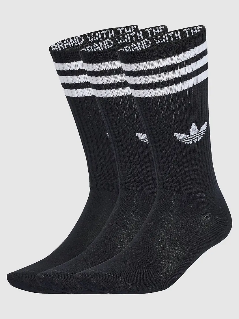 Adidas Originals adidas Originals 3S High Cr S 3P Socks svart