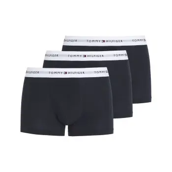 Tommy Hilfiger Tommy Hilfiger 3P Signature Essential Cotton Trunk Marine bomull Large Herre