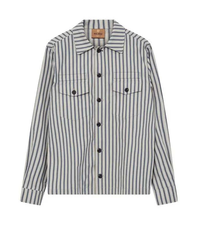Mos Mosh MMGMarcello Stripe Overshirt