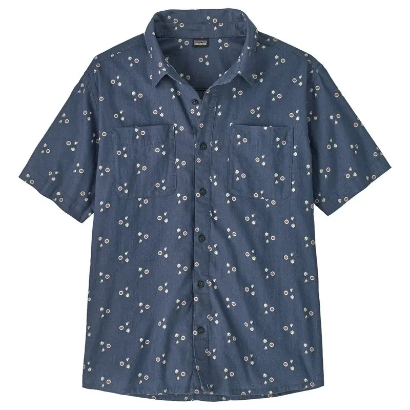 Patagonia Patagonia M's Back Step Shirt Bouquet: Dolomite Blue