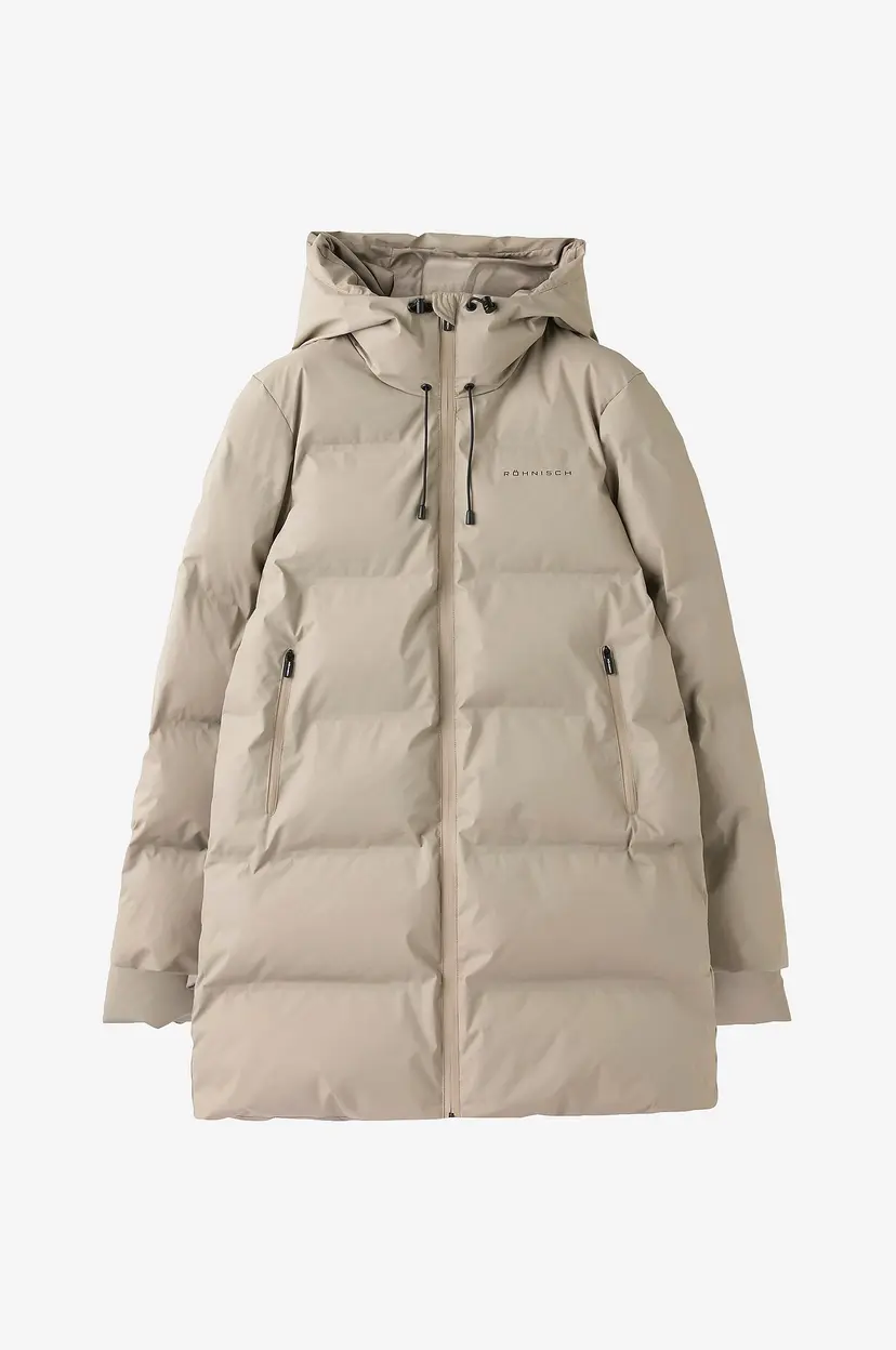 Rohnisch Kåpe Element Shield Padded Mid Coat - Beige