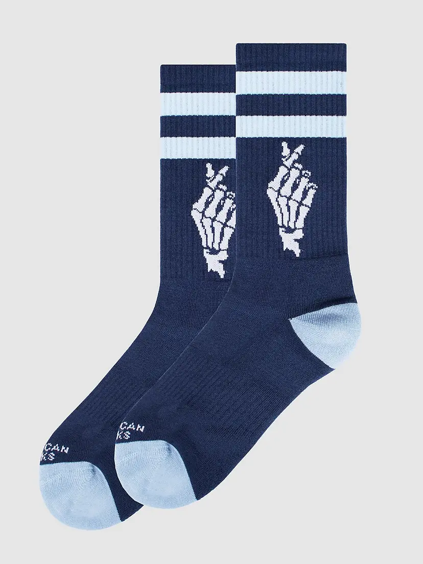 American Socks American Socks Luv You - Mid High Sokker blå
