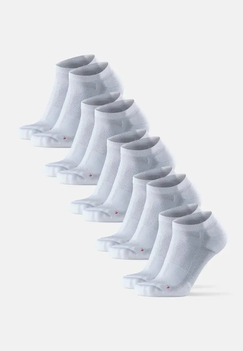 DANISH ENDURANCE DANISH ENDURANCE LONG DISTANCE RUNNING LOW-CUT STRØMPER, Hvid, 35-38