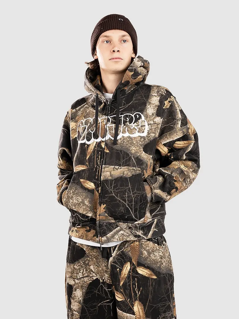 Empyre Empyre Real Tree Hettegenser med glidelås camo