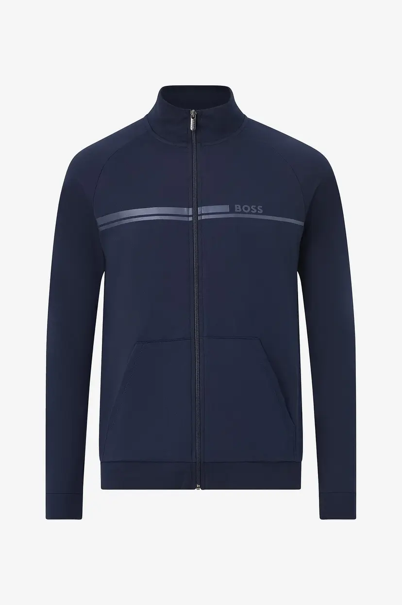 BOSS Collegegenser Authentic Jacket Z - Blå