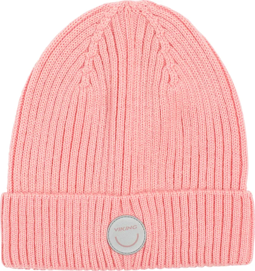 Viking Footwear Viking Footwear Kids' Play Wool Rib Beanie Light Pink