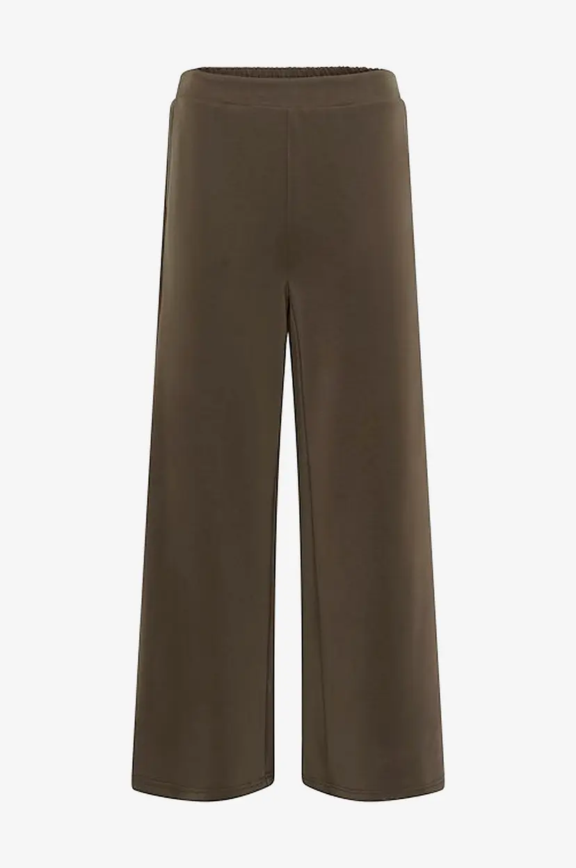 My Essential Wardrobe Bukser mwHelle Wide Pant - Brun