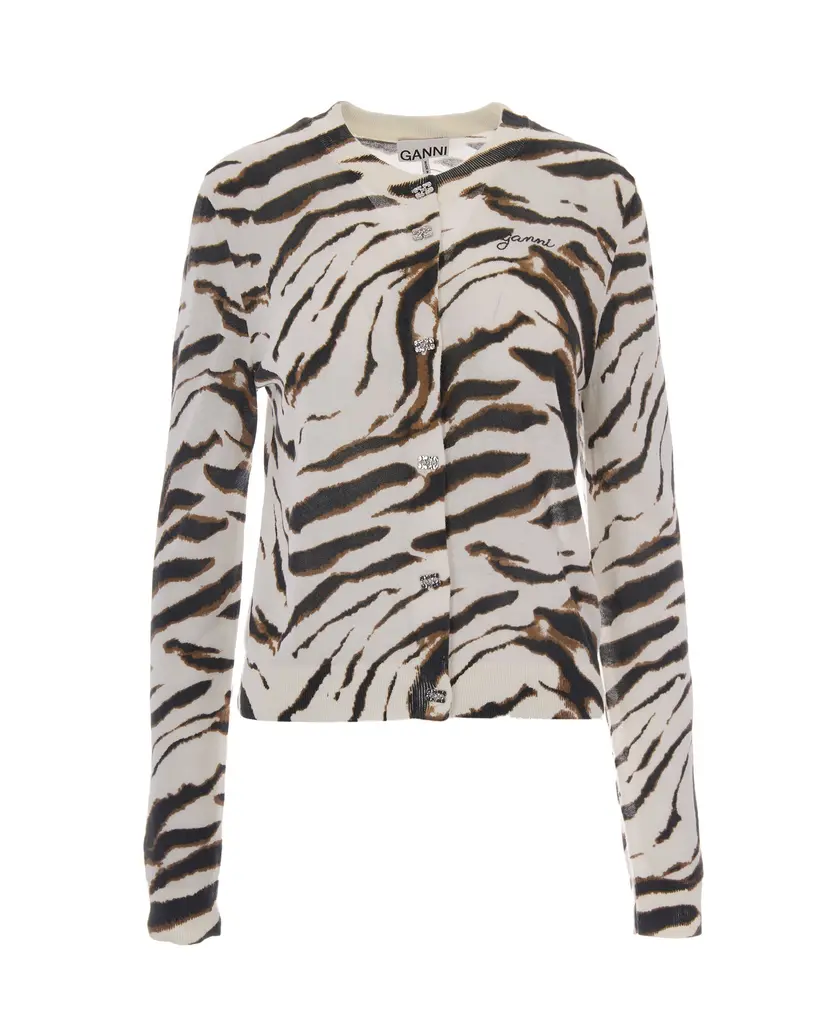Ganni Ganni Cardigans – Beige