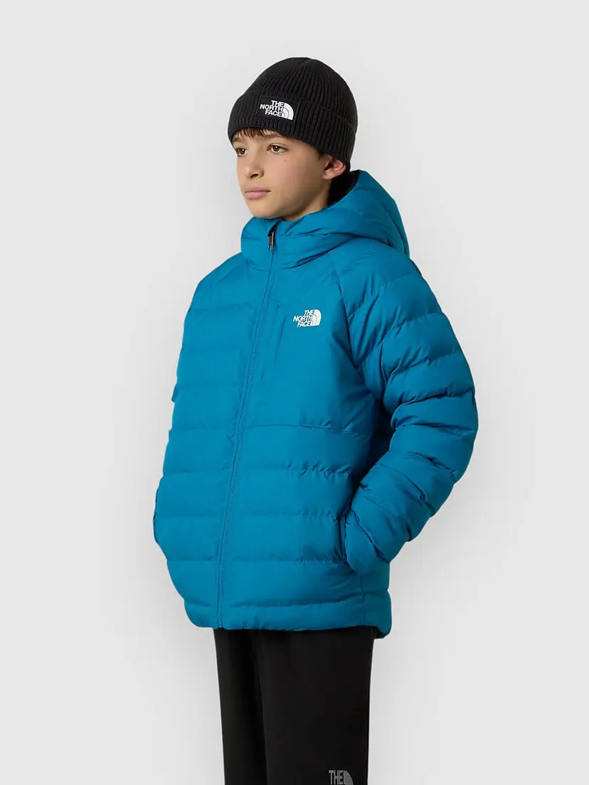 The North Face THE NORTH FACE Reversible Perrito Hooded Kids Jakke blå