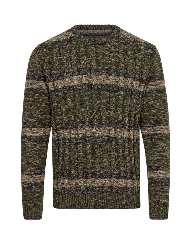 SALT O-neck twist cable modern fit