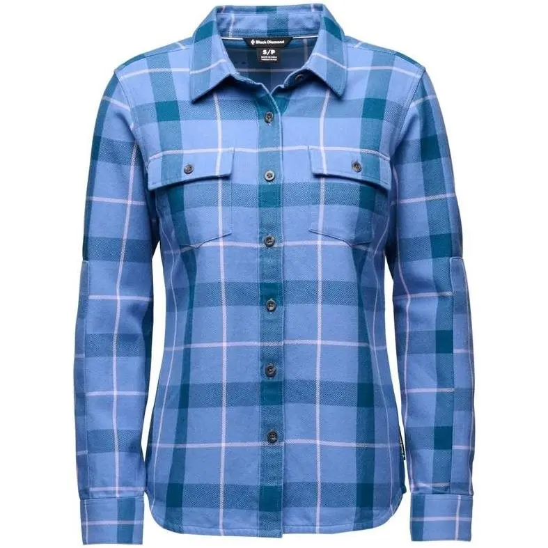 Black Diamond Black Diamond W Project Twill Ls Shirt Indigo/Soft Lilac