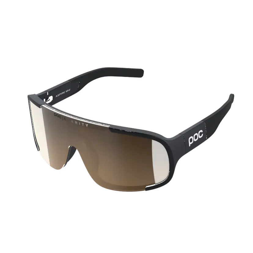 POC POC Aspire Mid Uranium Black/Clarity Trail/Partly Sunny Silver