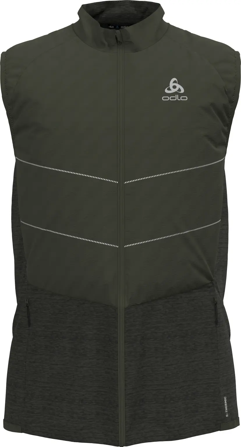 Odlo Odlo Men's Vest Run Easy S-Thermic Deep Depths